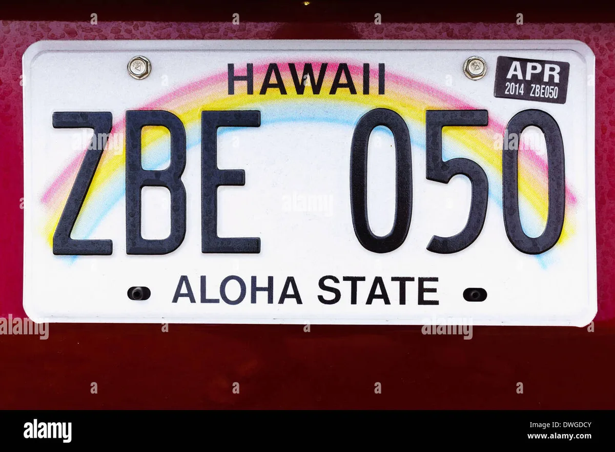 Hawaii temporary vehicle permit