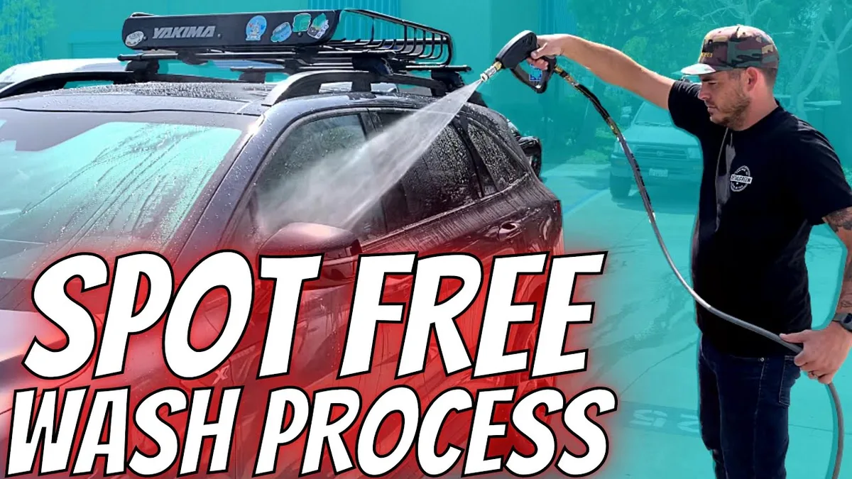 home car wash with no spots