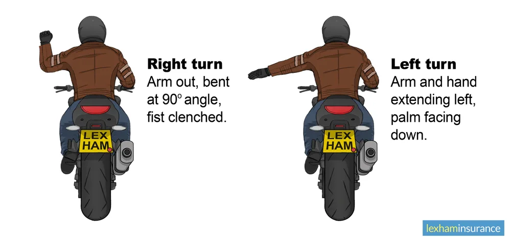 horse rider hand signals