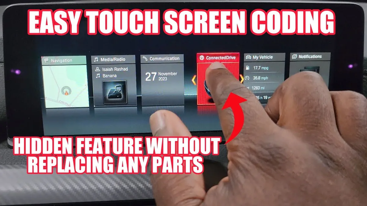 how to turn on car wash mode in bmw x7
