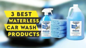 how to use waterless car wash