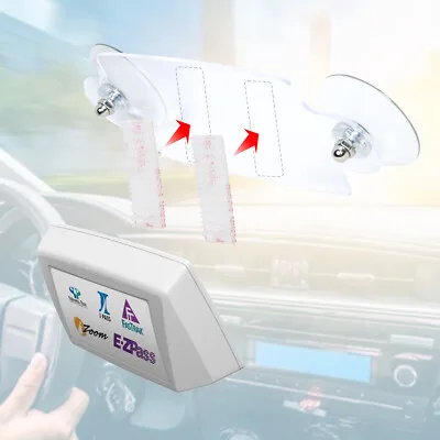 I-PASS transponder windshield mounting