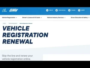 Idaho DMV online registration renewal system