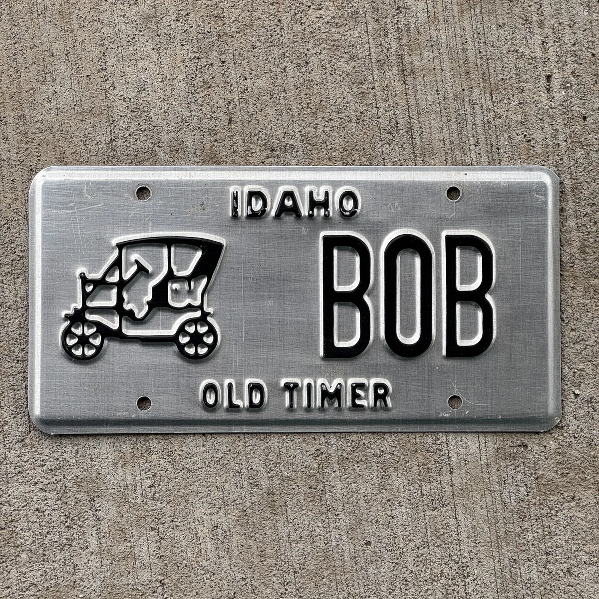 Idaho old timer plate