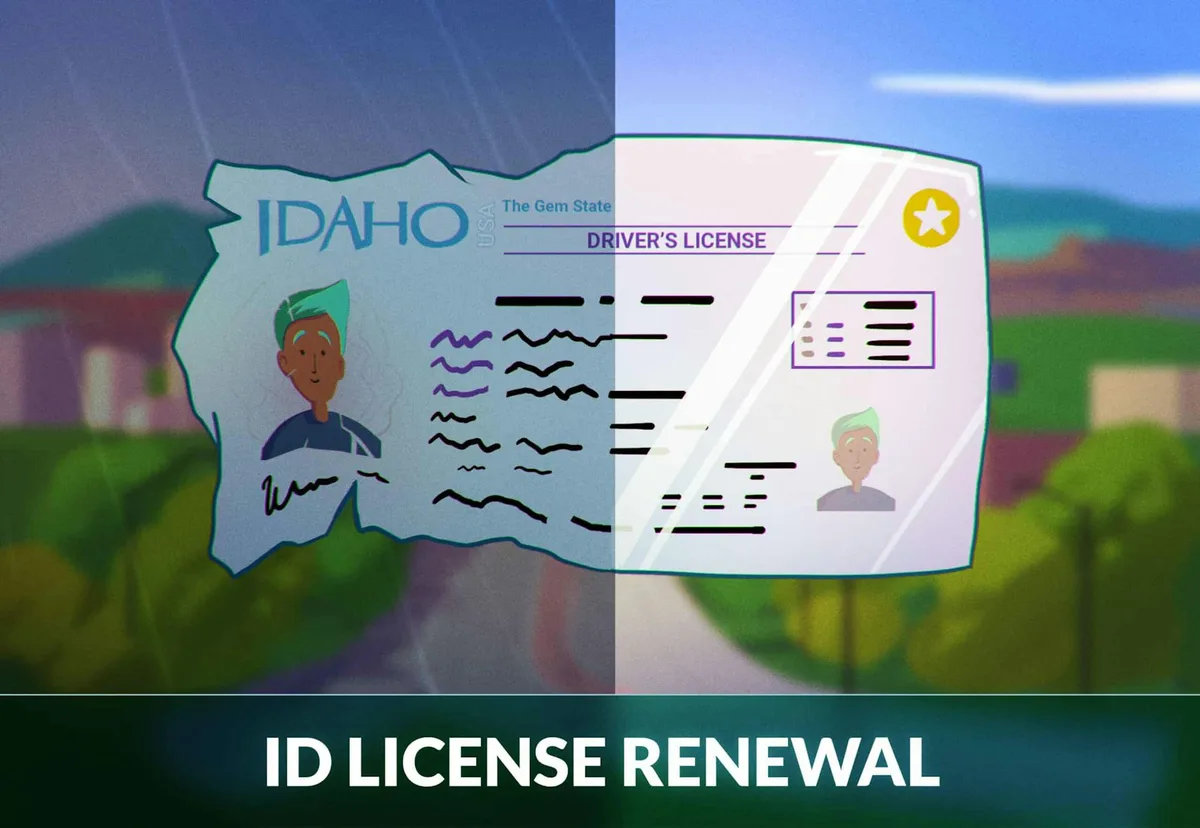Idaho vehicle registration renewal process
