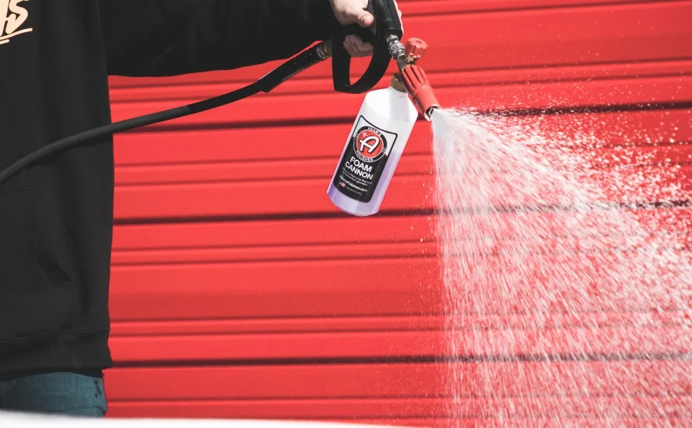 Ideal mixing ratio for foam cannon soap