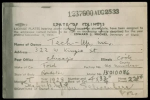 Illinois 10 day address change notification requirement for vehicle records