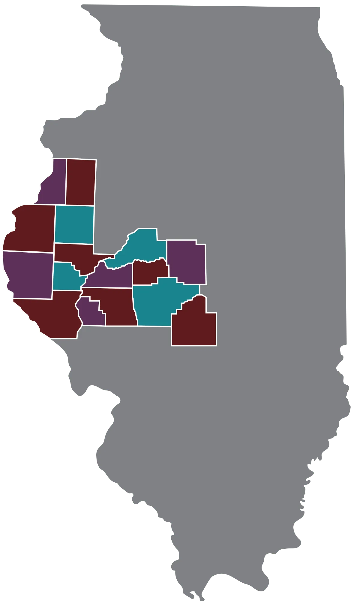 Illinois emissions testing counties