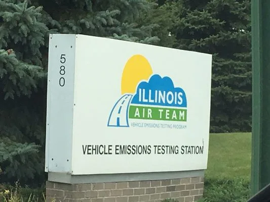 Illinois emissions testing station
