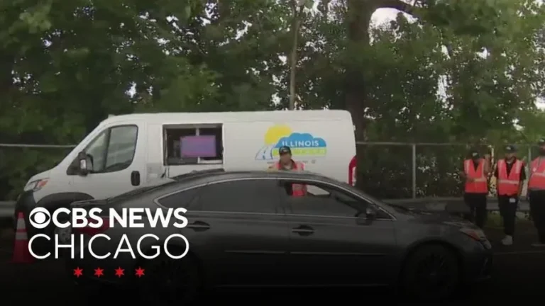 Illinois EPA mobile emissions testing unit