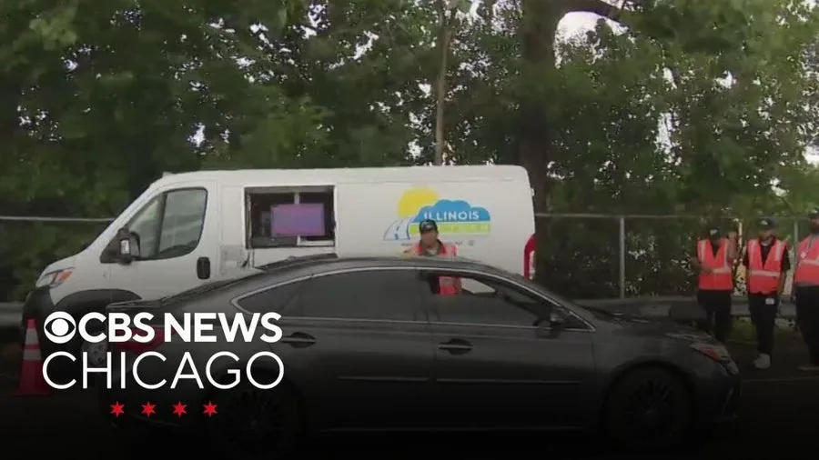 Illinois EPA mobile emissions testing unit