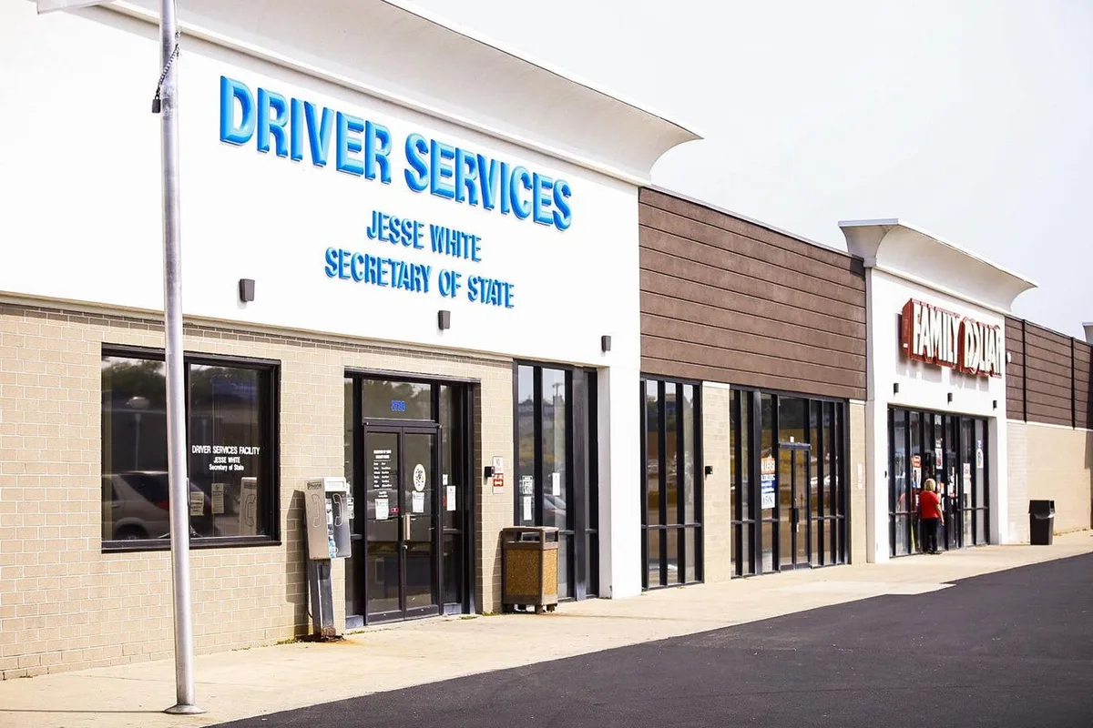 Illinois Secretary of State DMV office