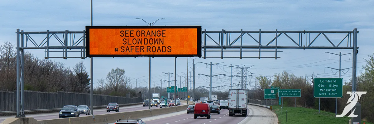 Illinois Tollway construction zone enforcement camera