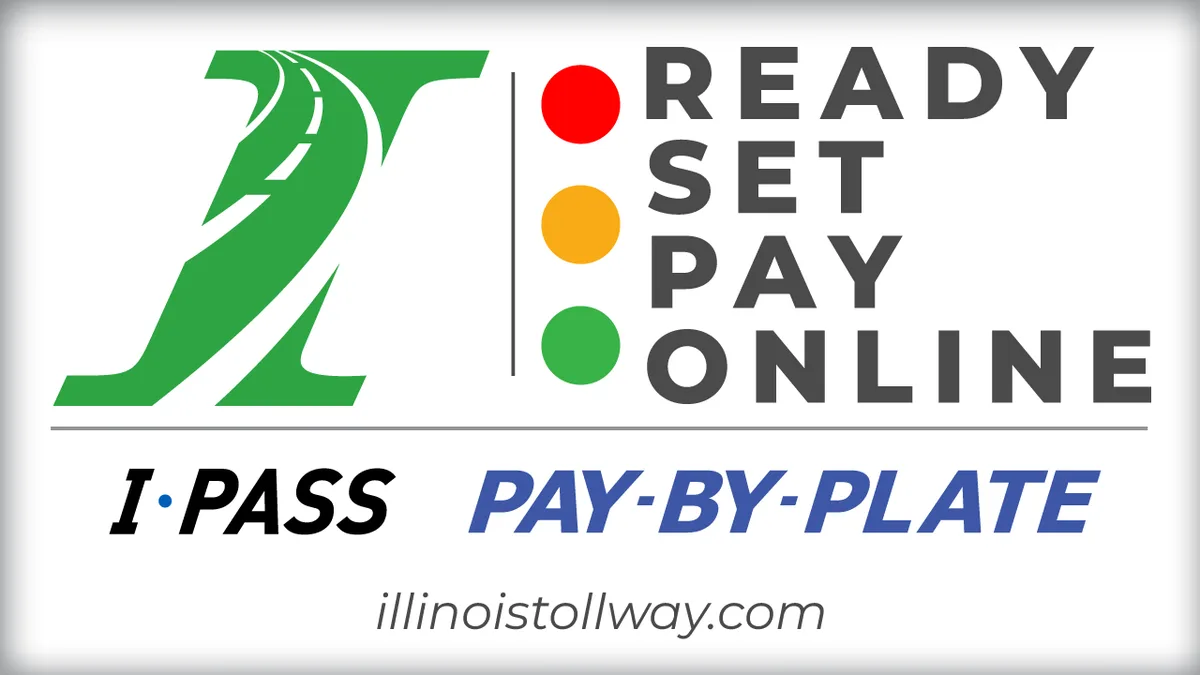 Illinois Tollway online payment portal screenshot