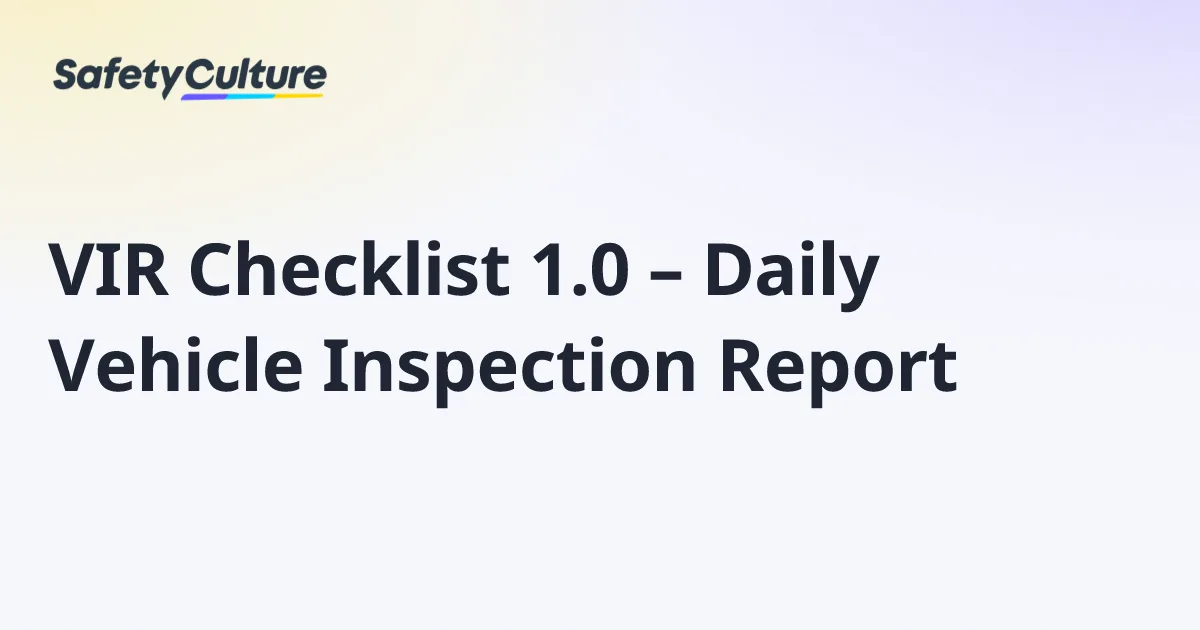 Illinois vehicle emissions test report