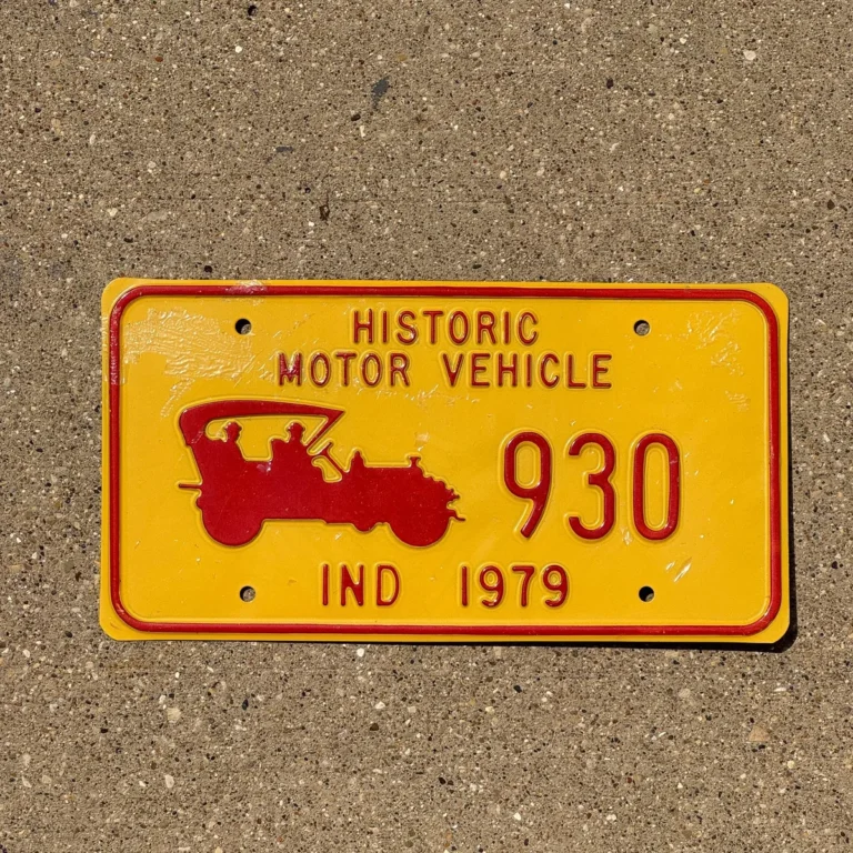 Indiana antique vehicle registration for cars 25 years and older