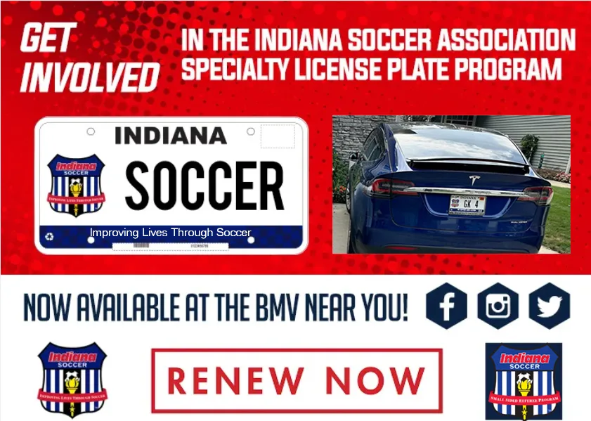 Indiana BMV plate application form