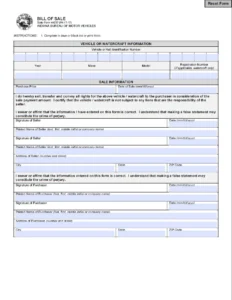 Indiana BMV vehicle color change form