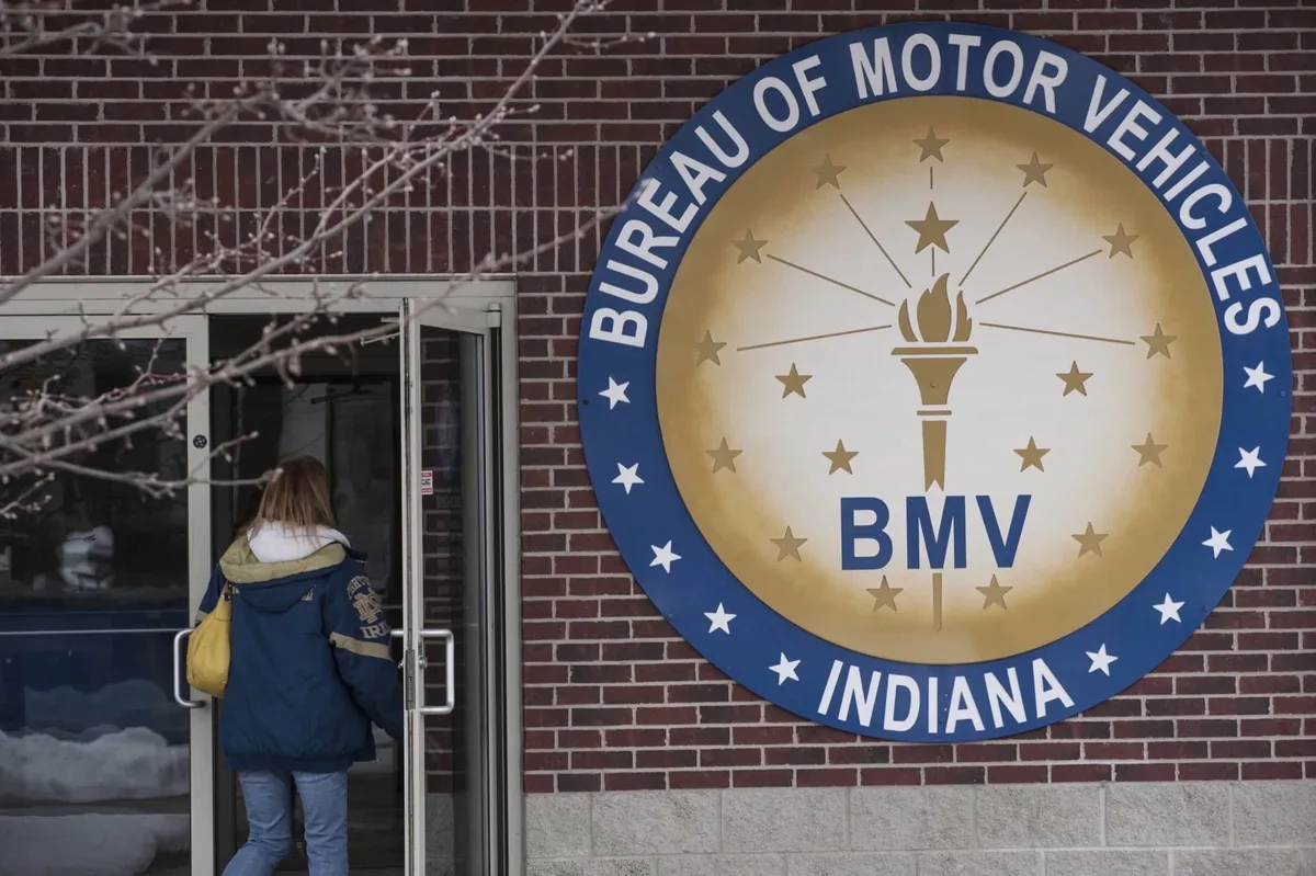 Indiana license suspension notice