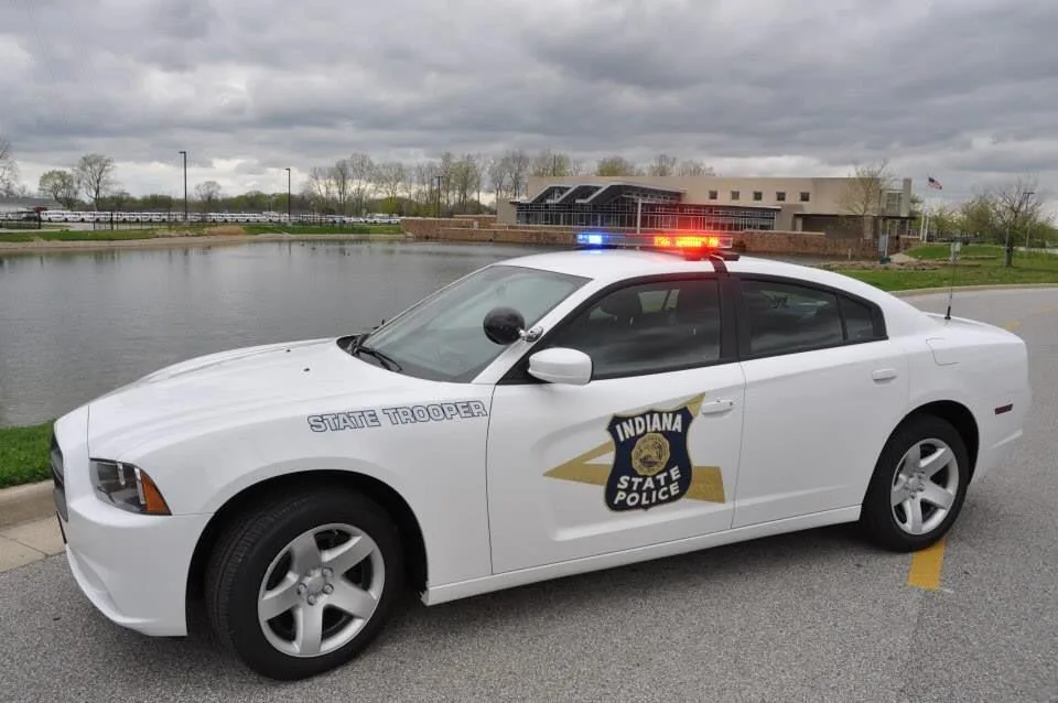 Indiana State Police traffic stop