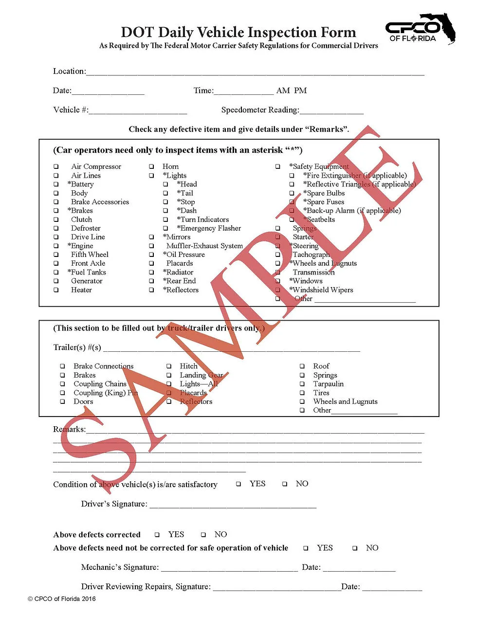 Iowa autocycle safety inspection checklist