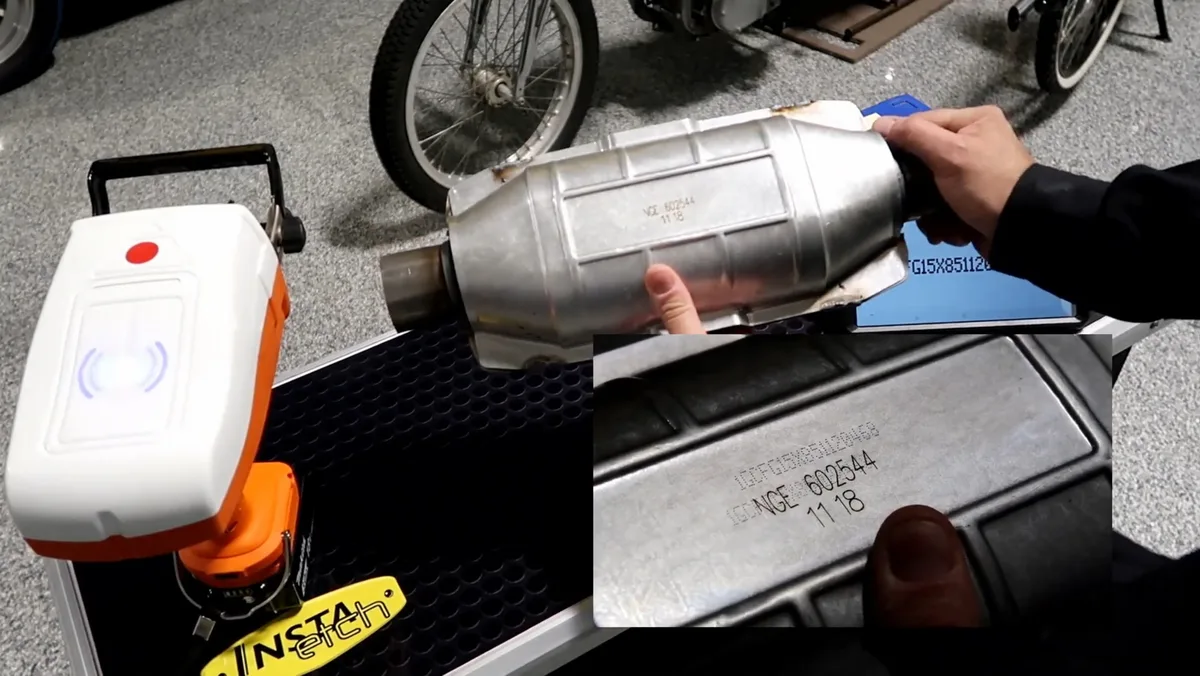 Iowa catalytic converter theft prevention and etching program benefits