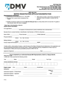 Iowa moped safety certification and manufacturer certificate of origin