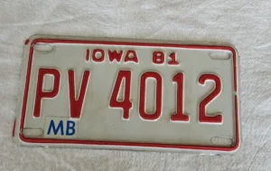 Iowa motorized bicycle registration fee of $7 for gas or electric mopeds
