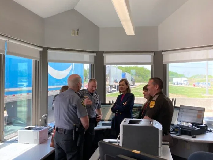 Iowa vehicle inspection station