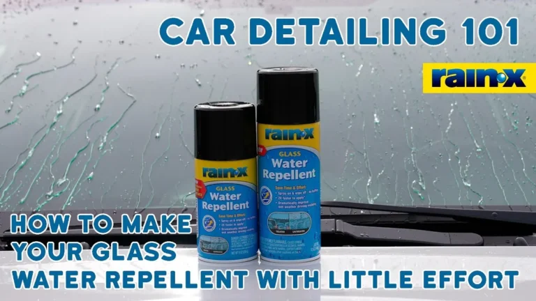 jeep windshield rain repellent application