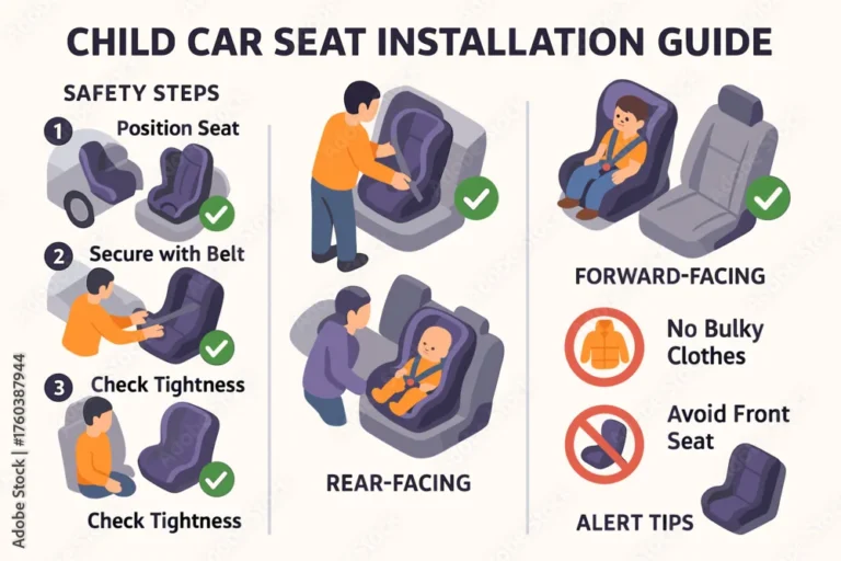 Kansas child restraint law car seat requirements ages 8 and under