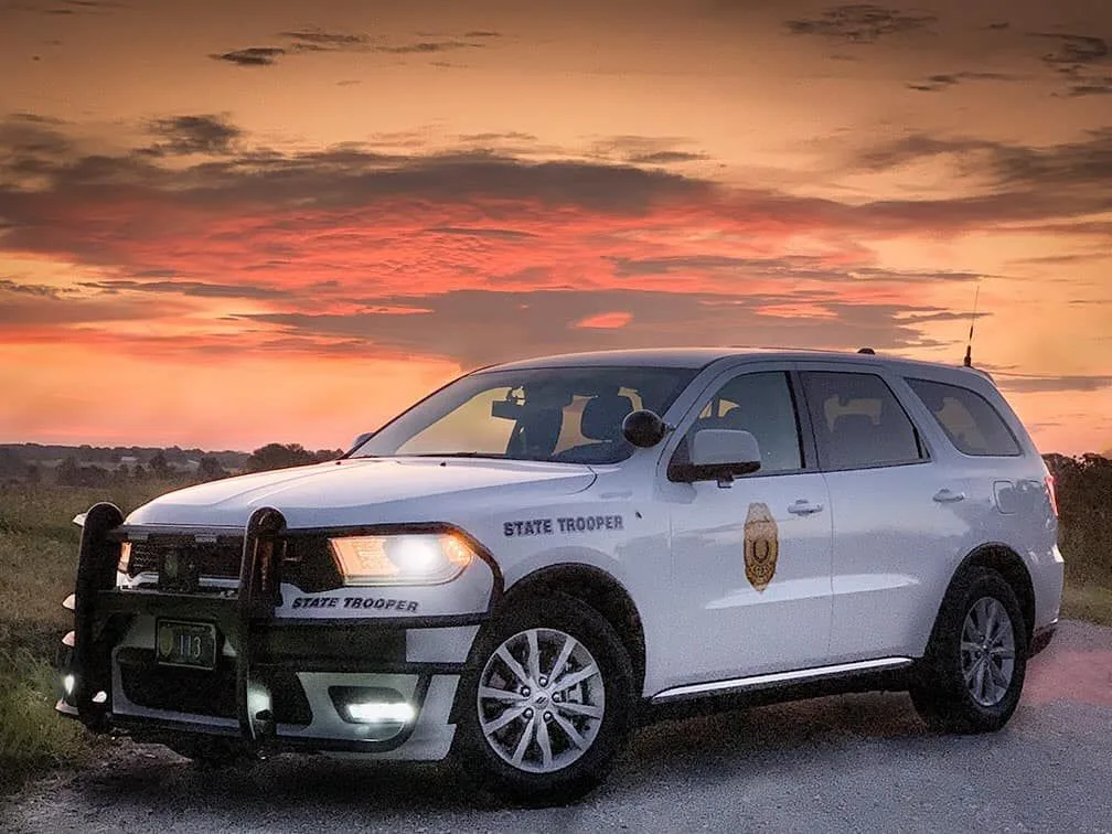 Kansas Highway Patrol car