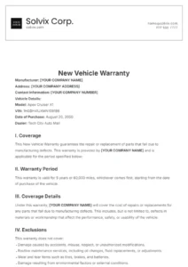 Kansas lemon law for new vehicle consumer protection and repair standards