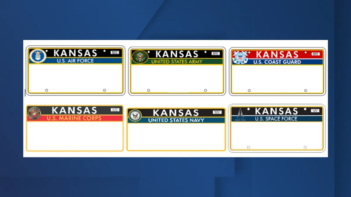 Kansas specialty license plates