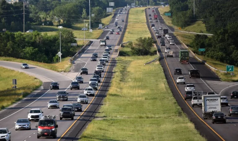 Kansas traffic law following too closely