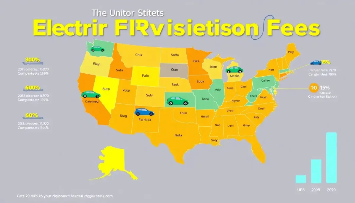 Kansas vs Missouri EV fee comparison chart