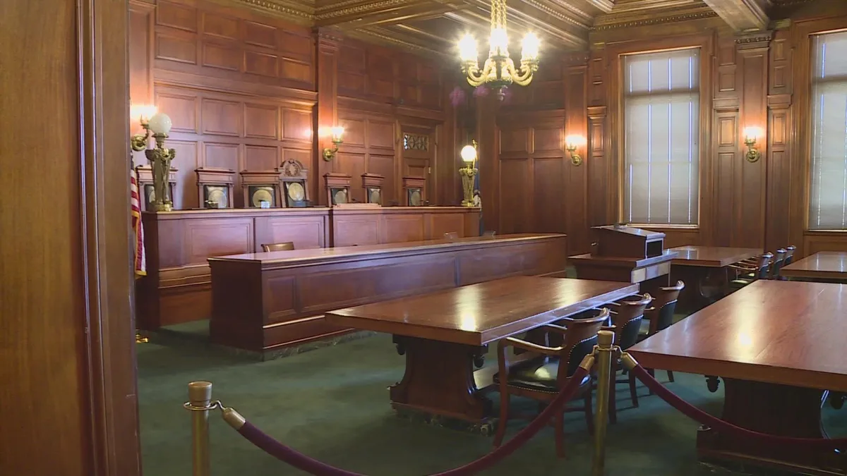 Kentucky courtroom