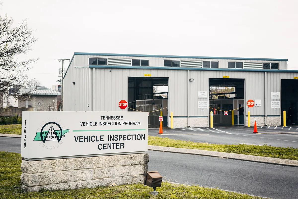 Kentucky emissions test station