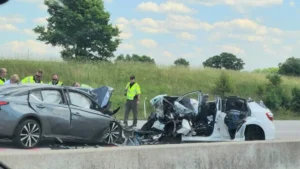 Kentucky hit-and-run accident scene