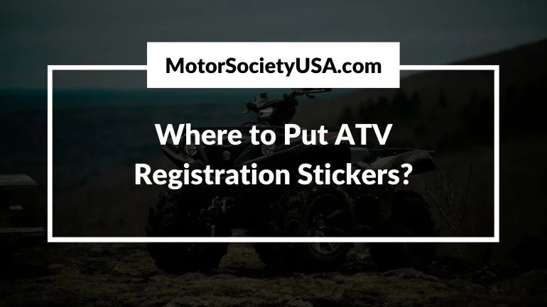 Kentucky OHV registration decal