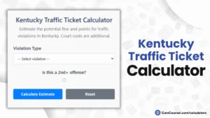 Kentucky reckless driving ticket