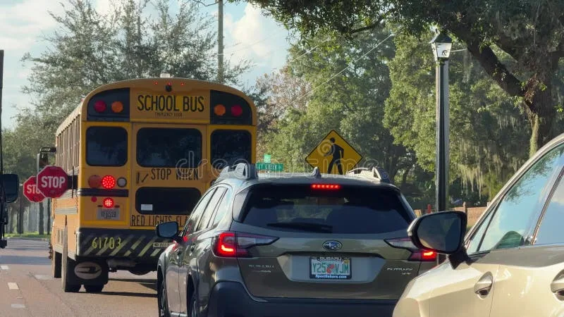 Kentucky school bus stopping distance