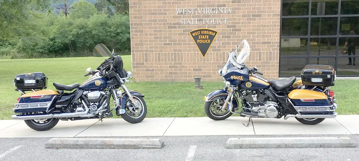 Kentucky state police motorcycle patrol