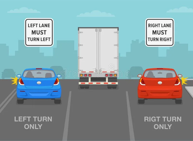 left lane vs right lane highway driving