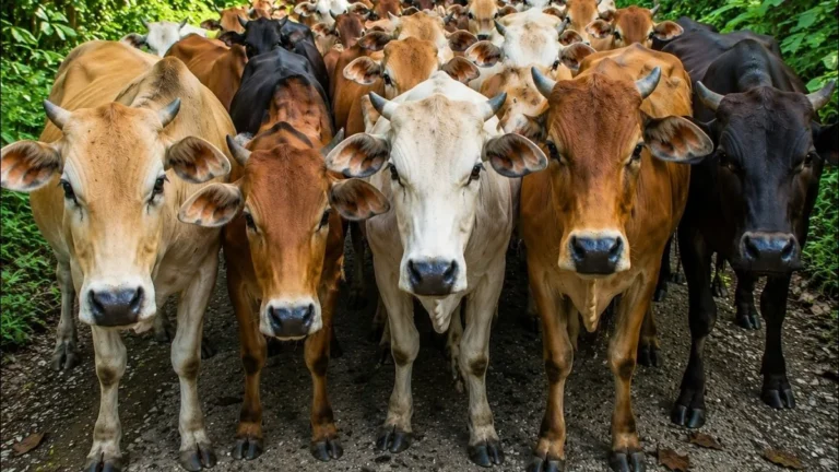 livestock on roadways