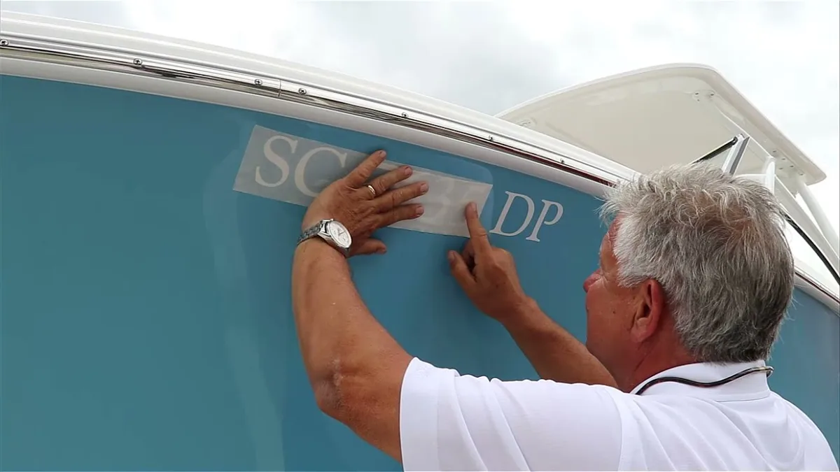 Louisiana boat registration decal placement