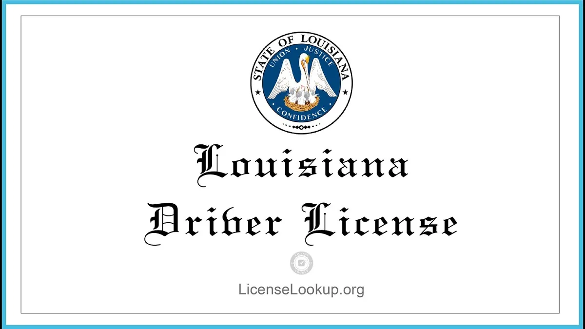 Louisiana driver's license