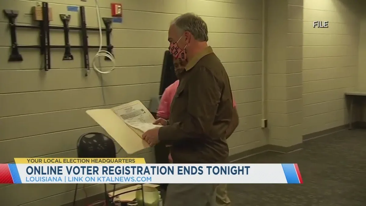 Louisiana Secretary of State voter portal