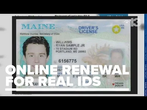 Maine BMV Rapid Renewal online portal