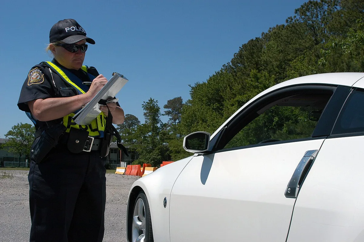 Maine traffic stop for phone use